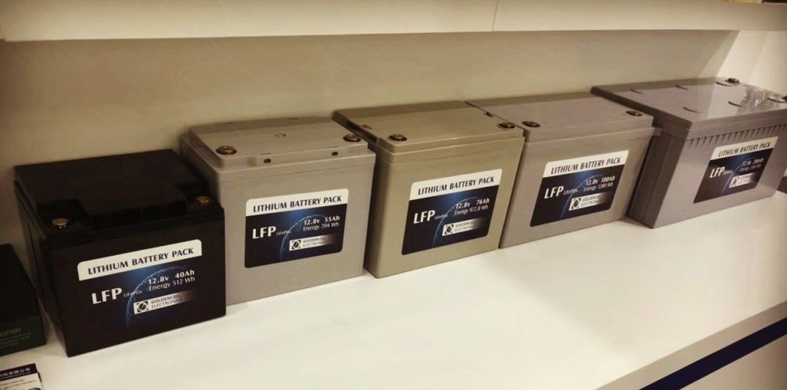 12.8V 100ah ODM accu oplaadbaar LiFePO4 Lithium Li-ion type