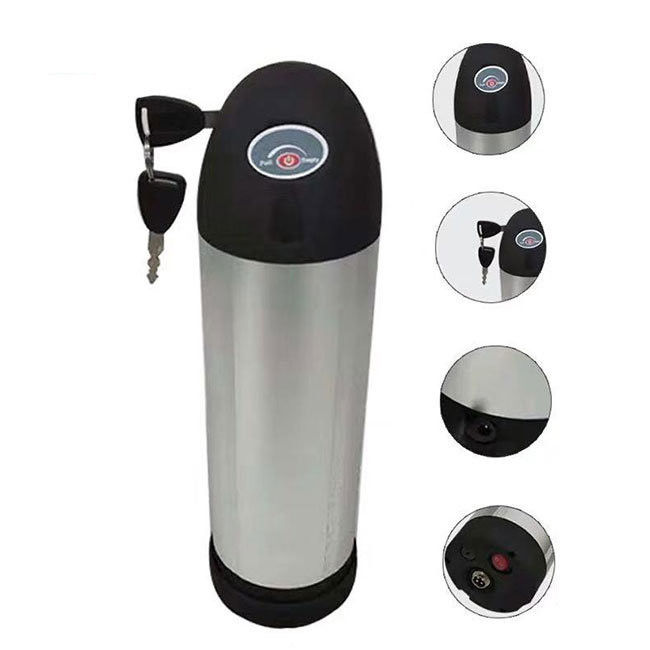 Li-ion 13S5P E fiets waterfles batterij 36V 10,4ah 48V 17,5ah