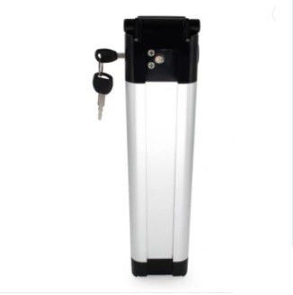 Zilveren vissen type ebike downtube batterij met 18650 Lithium Ion Cell 13.2ah 17.5ah 21ah