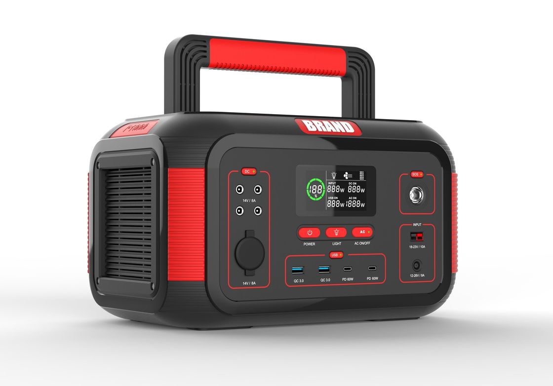 USB 1000W 22.2V 36.4ah Oplaadbare zonne-energiecentrale voor thuis buitenkamperen