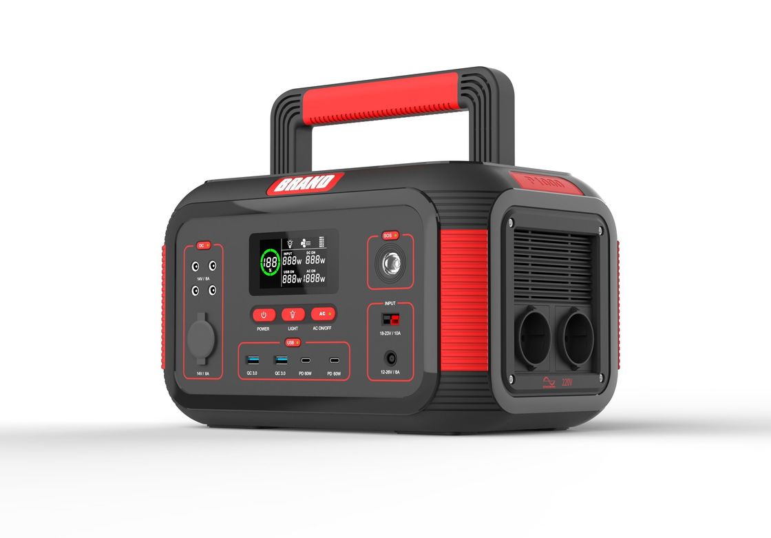USB 1000W 22.2V 36.4ah Oplaadbare zonne-energiecentrale voor thuis buitenkamperen