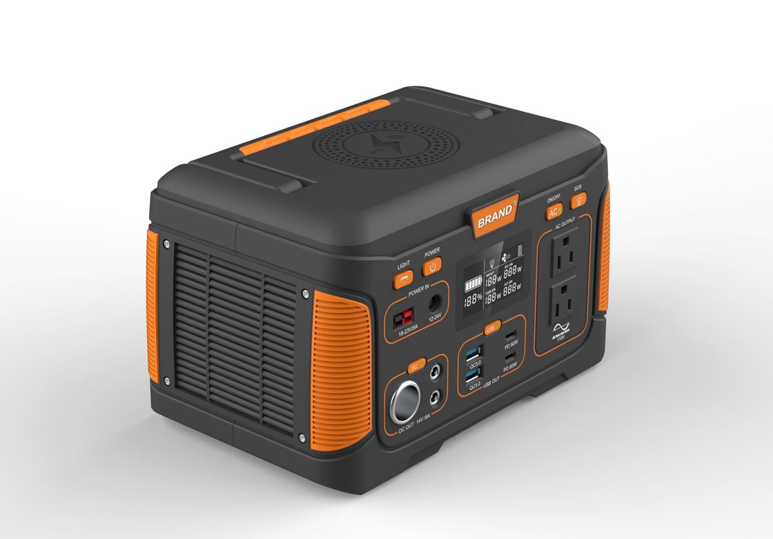 USB 500W 14.8V 30ah Oplaadbare zonne-energiecentrale voor thuis buitenkamperen