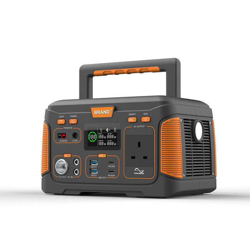300W zonne-energiegenerator Draagbare elektriciteitscentrale voor kamperen Noodsituatie Home stroomvoorziening voor nachtvisserij
