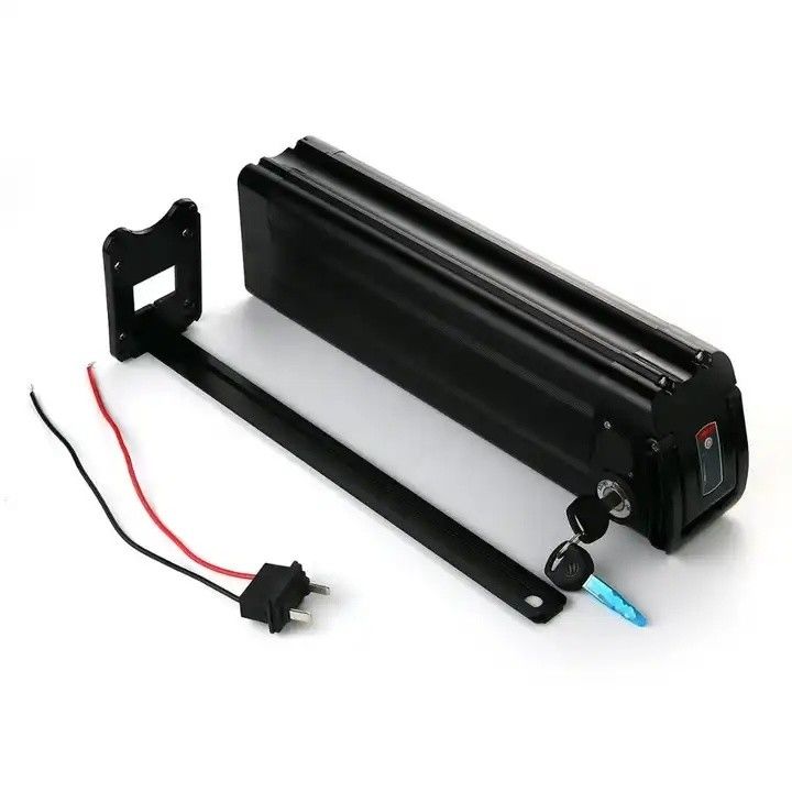 36V Silverfish Powerful 10s6p 10s5p Lithium Ion Battery met USB Black Silverfish Style E-Bike Battery