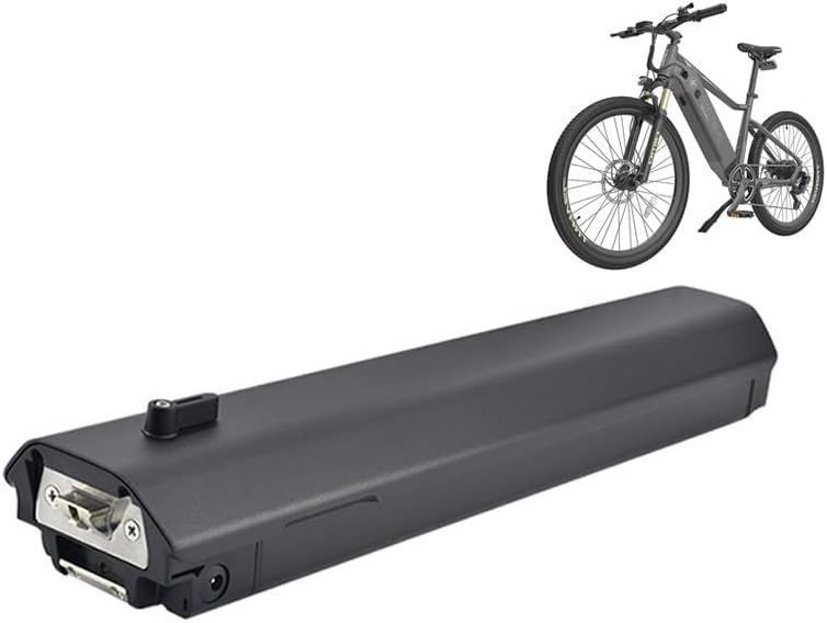 36V 10,4ah E-Bike vervangende batterij 13s4p Zwart 30A PCB bescherming Met 5V USB-oplader