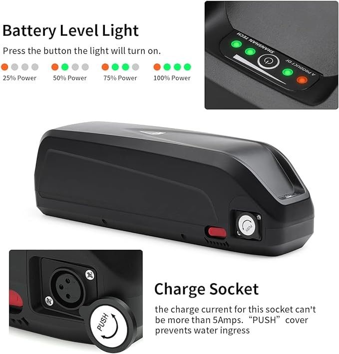 Vervangend 36V 48V Lithium Ion Battery Elektrische fietsbatterij Aldi Prophete Mifa Samsung ZhenLong