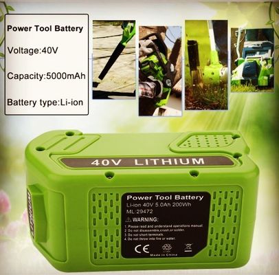 Tuinwerktuigen Groenwerk 40 Volt Lithiumbatterij 20302 20672 24252