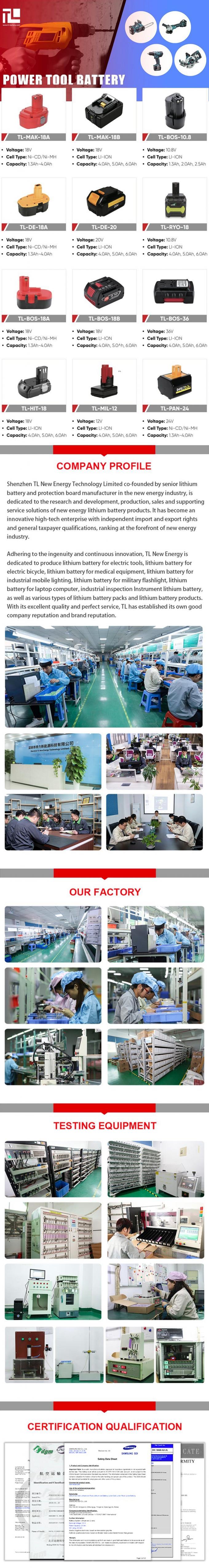 21.6V 3.0ah Deep Cycle Replacement Li-ion Battery for Dysons V8 Sv10 Handheld Cordless Vacuum Cleaners Electric Tools Battery Manufacturer in China