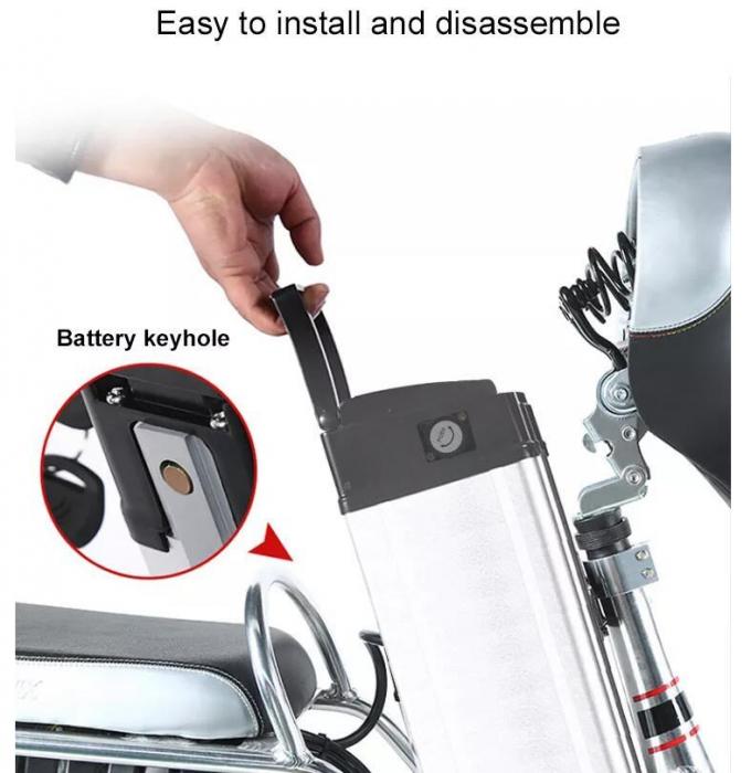 Customize 36V/48V Electric Bicycle Battery 18650 Lithium Ion Cell (NCM) 13.2ah 17.5ah 21ah Li-ion 18650 Cell Battery for Silver Fish E Bike