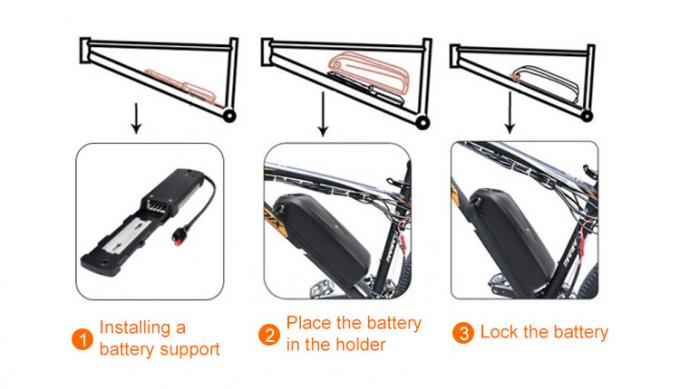 Hailong Rechargeable E Bike Battery 48V 36V 13ah 15.6ah 20ah Lithium Ion Electric Bicycle Battery