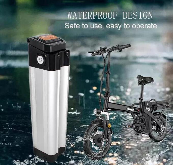 Silver 36V/48V 13.2ah 17.5ah 21ah 18650 Lithium Ion Cell E-Bike Battery