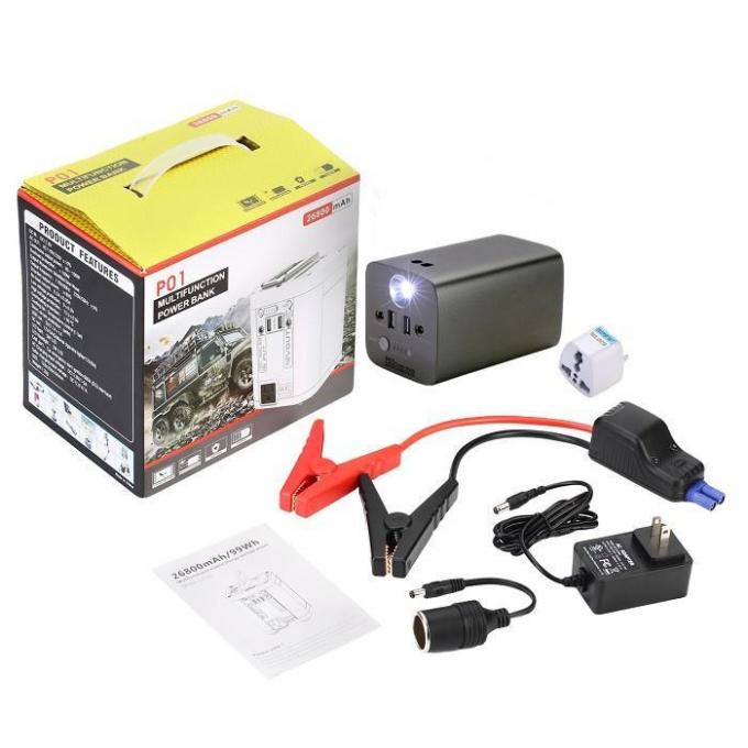 Outdoor oplaadbare auto nood draagbare energiecentrale 600W - 3000W lithiumbatterie 0