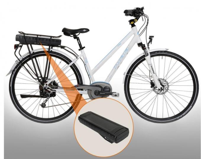 Vervangend Bosch Powerpack Rack 500 Anthracite Performance Ebike Battery 8